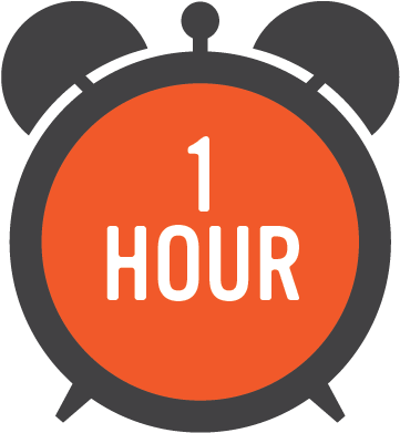 Madison In Minutes - 2 Hours Clock Png (400x400)