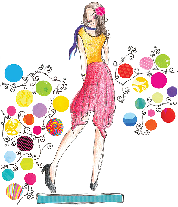 Lunch And Wt Seniors' Fashion Show - Fashion (598x685)