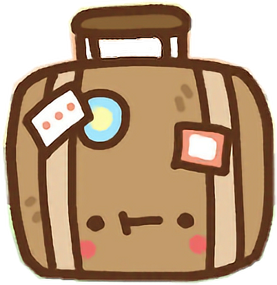 Clawbert Cute Kawaii Cartoon Suitcase Luggage Baggace - Medical Bag (402x414)