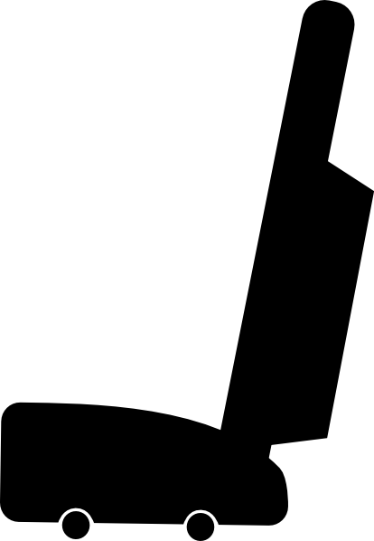 Vacuum Clipart Black And White (414x598)
