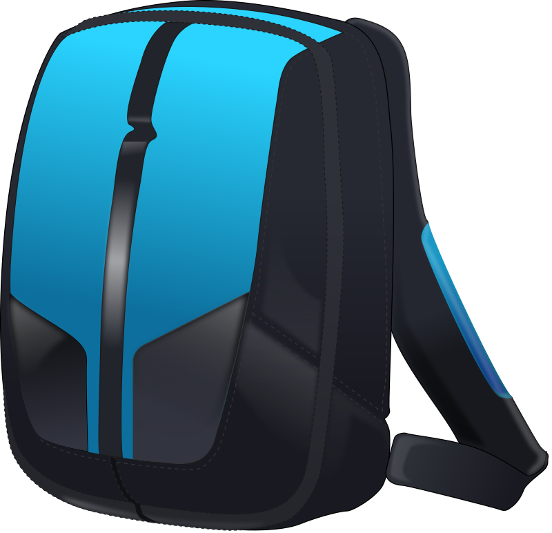 Backpack Clip Art - Backpack Vector Png (800x772)