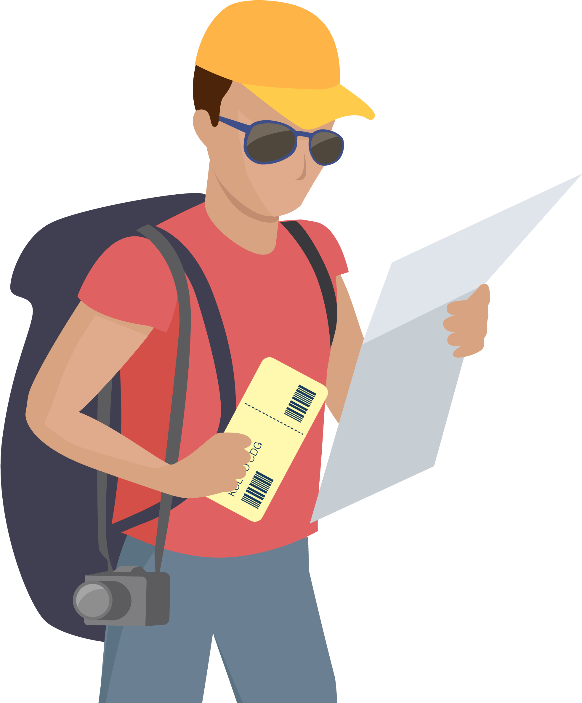 Know If Your Workshop Includes Travel Arrangements - Travel Cartoon Png (2000x2372)