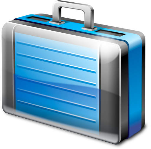 Business Briefcase Cliparts - Briefcase Ico (512x512)