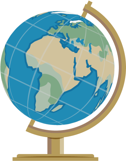 Free To Use & Public Domain Earth Clip Art - Free Globe Clip Art (408x528)