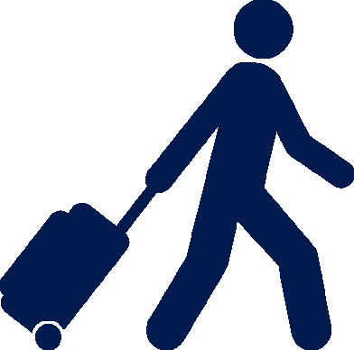 Toure And Travels Clipart (392x388)