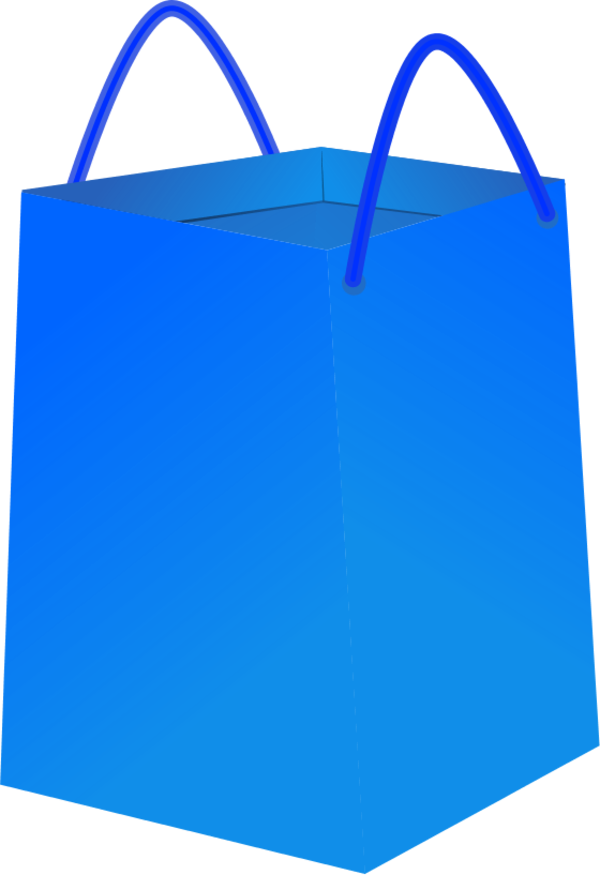 Clipart Shopping Bag Clip Art Library - Clip Art (600x875)