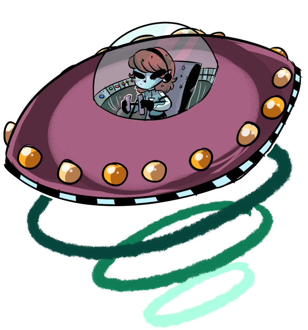 Alien Travel By Dogpaw8 Alien Travel By Dogpaw8 - Illustration (1024x1078)