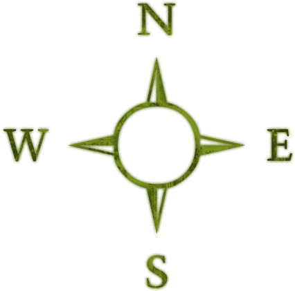 Adventure Clip Art - East West North South Symbol (512x512)