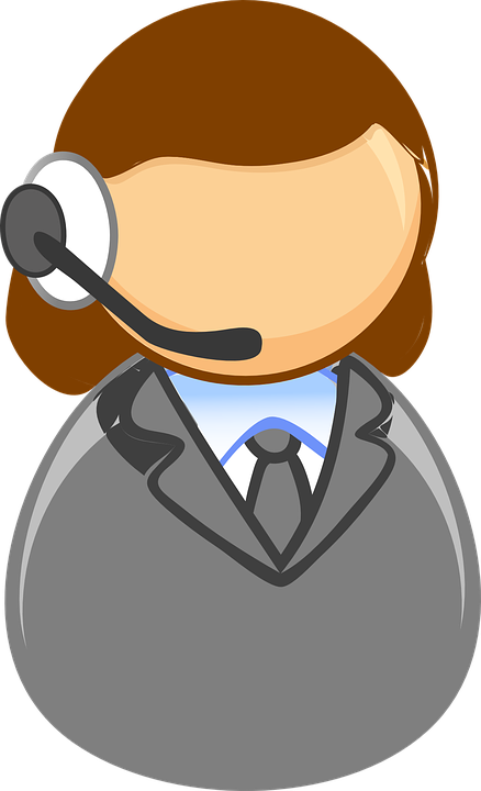 Part-time Job Vacancy, Customer Service Agent Required - Customer Service Clipart (500x821)