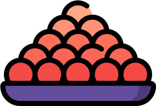 Online Purchase Peda/prasad - Sweets Icon Png (512x512)