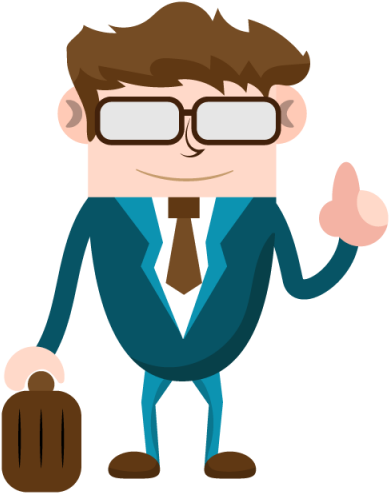 Business Man With Suitcase, Business, People, Man Png - Illustration (640x640)