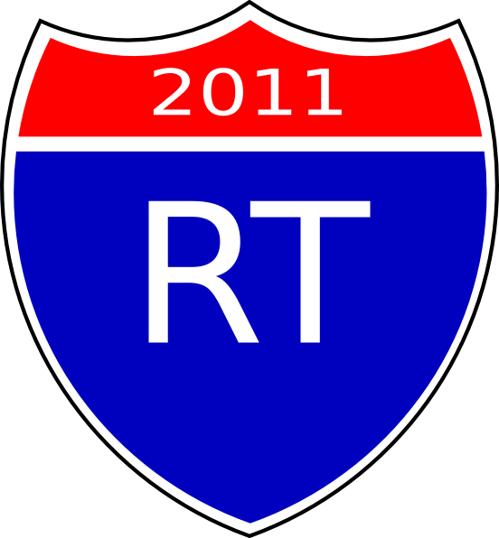 Road Trip Sign Clip Art At Clker - Interstate Freeway Sign (552x596)