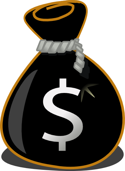 Moneybag Clip Art At Clkercom Vector Online Royalty - Moneybag Clip Art At Clkercom Vector Online Royalty (438x596)