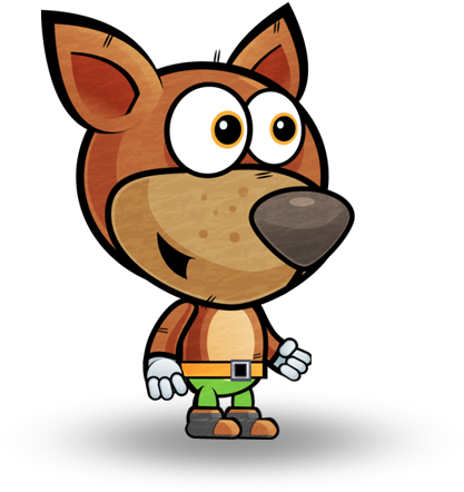 Dog Royalty Free Game Art Character - Game (600x500)