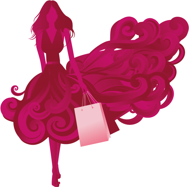 Shopping Queen Fashion Clipart - Logo Shopping Queen (843x842)