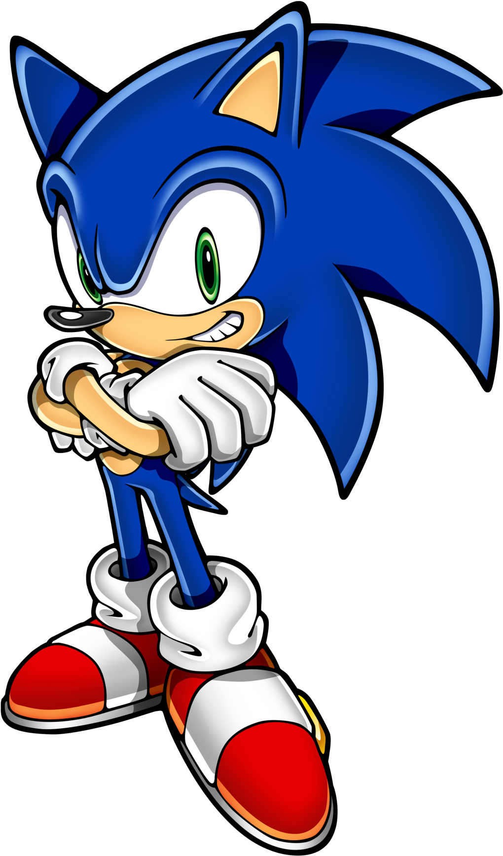 Sonic Clip Art - Sonic Rush Adventure Ds (1024x1744)