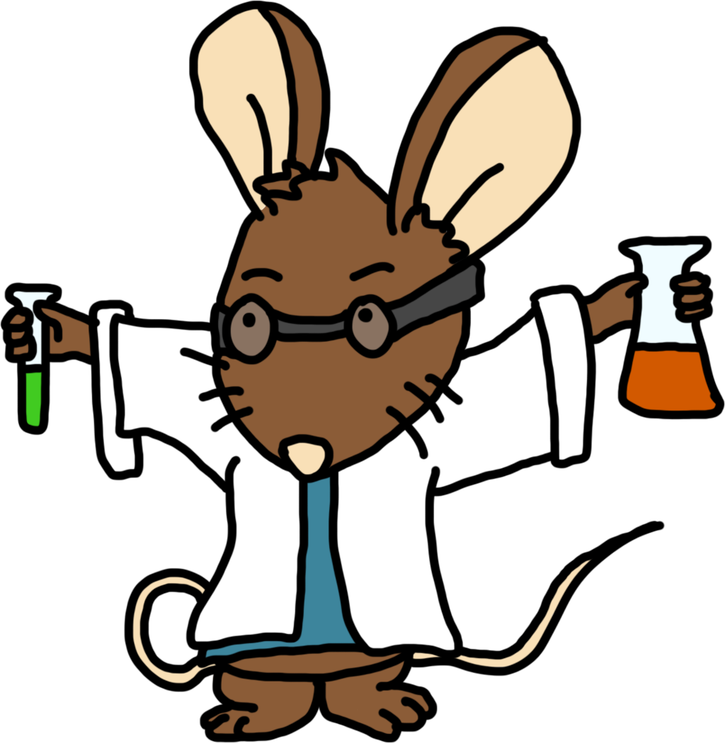 Transformice Scientist Rat By Popellerhat - Scientist And Rat (1024x1050)