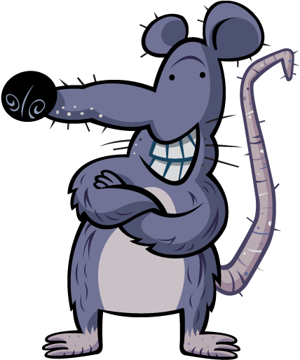 Reject All Tobacco Is Our Tobacco Prevention Program - Reject All Tobacco Rat (464x534)