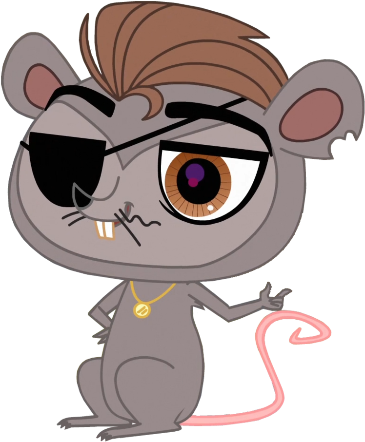 Lps Pete The Junkyard Rat Vector By Varg45 - Pete Lps (818x976)