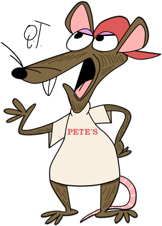 Rizzo The Rat By Deeisbrowsing - Cartoon (894x894)