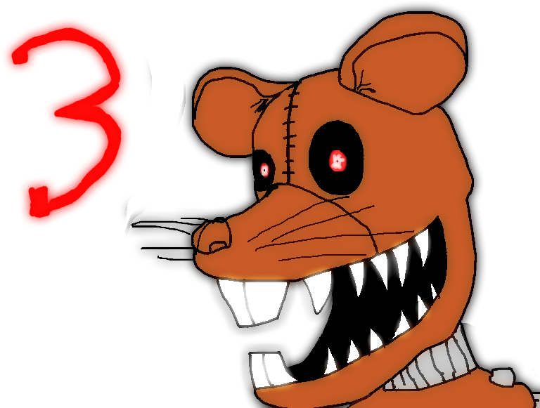 Monster Rat By Couragefreddy45 - October 6 (800x600)