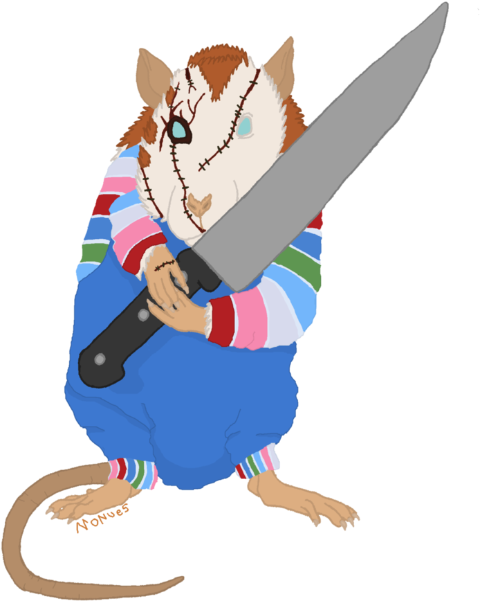 Chucky The Rat By Ravensmourn - Cartoon (774x1032)