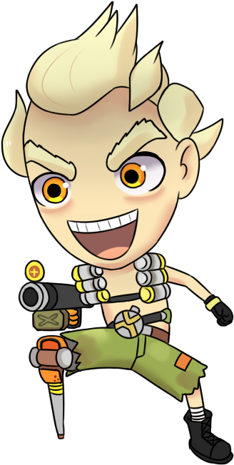 Junkrat Clipart - - Cartoon (900x900)