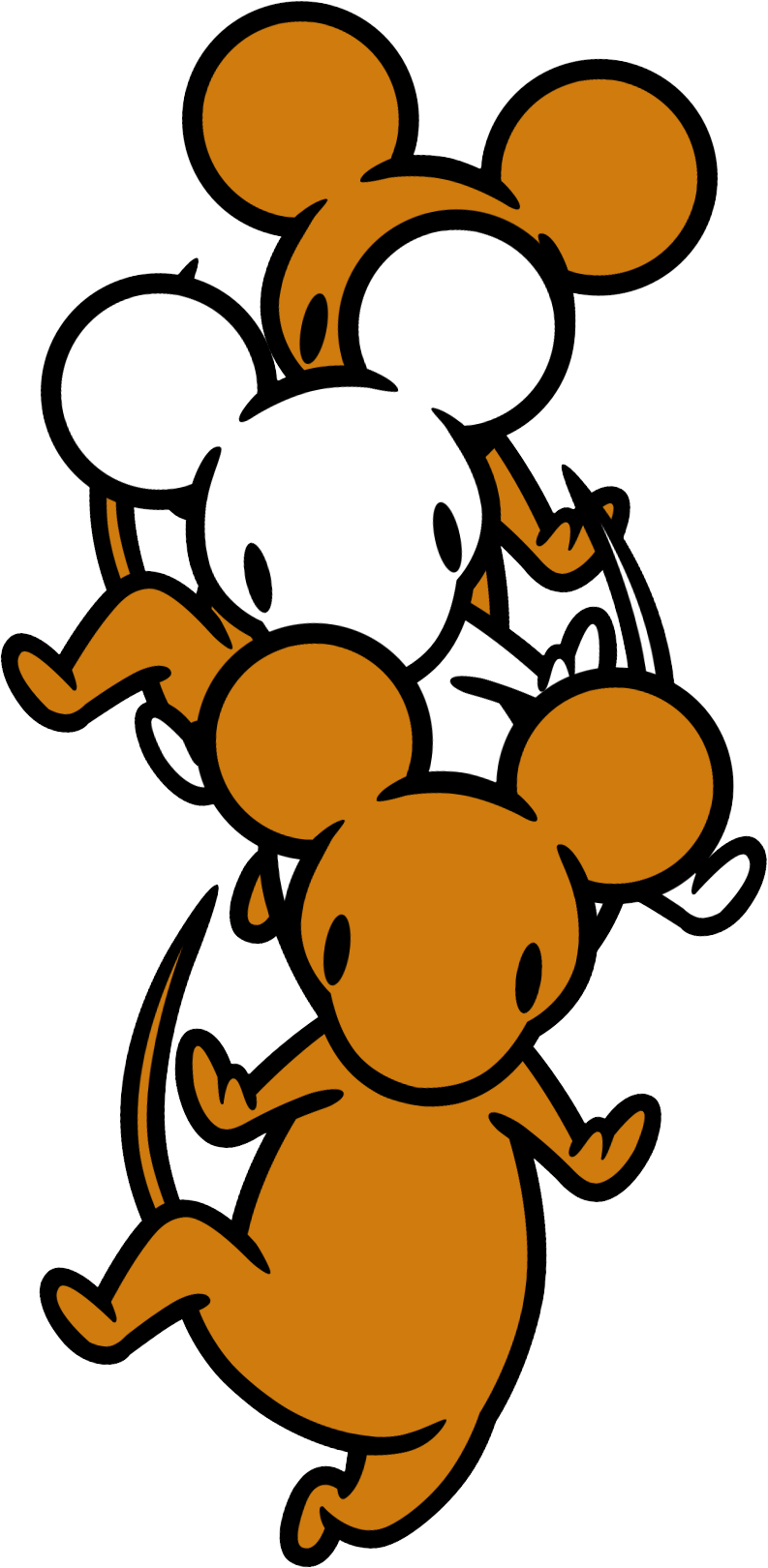 Sneaky Rats - Rhythm Heaven Rat Race (793x1620)