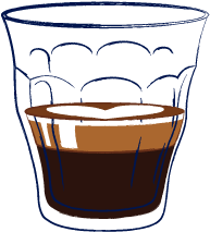 Macchiato Double Ristretto With A Dash Of Microfoam - Liqueur Coffee (390x350)