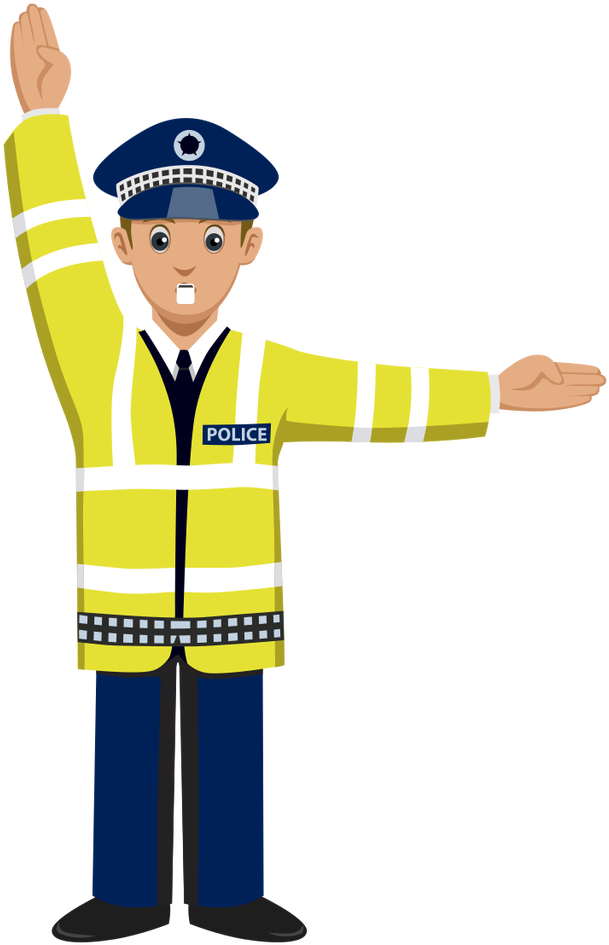 Traffic Police Police Officer Clip Art - Dibujos De Agentes De Transito (1024x1024)