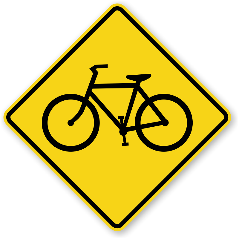 Bicycle Traffic Signs - Bicycle Sign (800x800)