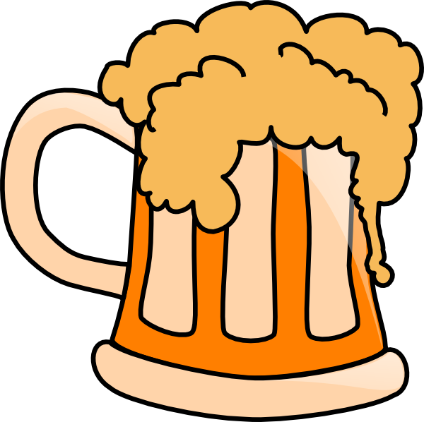 Root Beer Clipart 3863818 Beer Glass Coloring Page - Beer Mug Vector File (600x598)