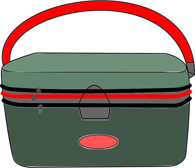 Suitcase Sticker Free Handbag - Clip Art (873x750)