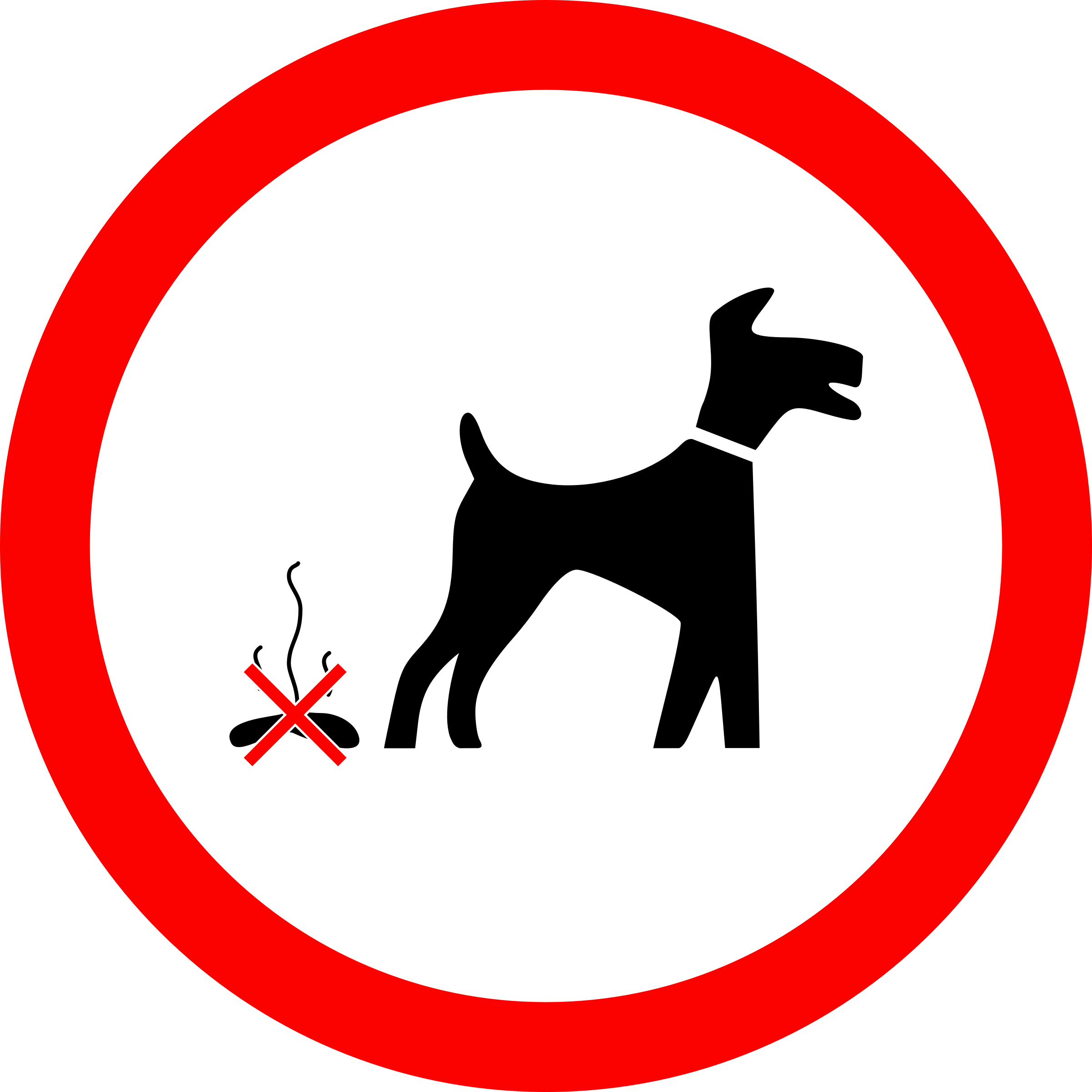 Signs Clip Art Free - Recoger El Popo Del Perro (2400x2400)