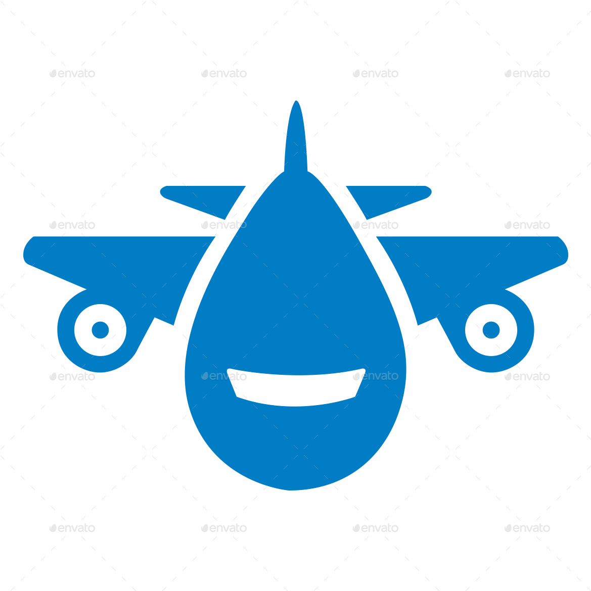 60 Travel Icons - Airplane (1181x1181)