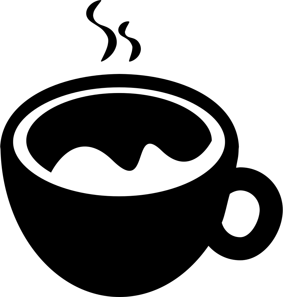 Hot Coffee Cup Comments - Coffee Cup Icon In Png (934x980)
