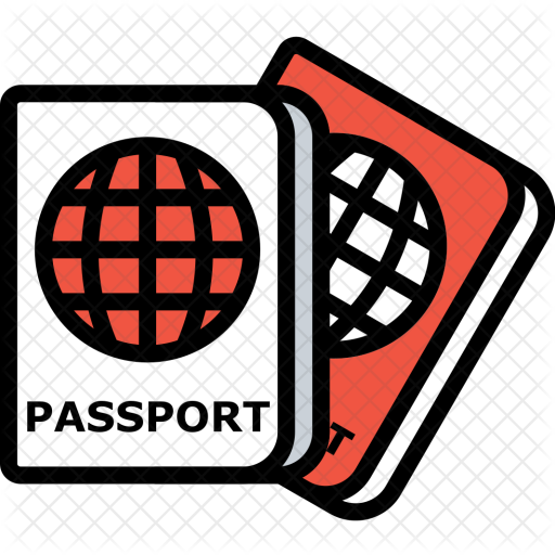 Luggage, Passport, Travel, Visa, Identity, Tourism, - Passport (512x512)