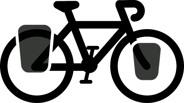 Bike, Cycle, Cycling, Tour, Touring, Travel - Touring Bicycle Clip Art (640x357)