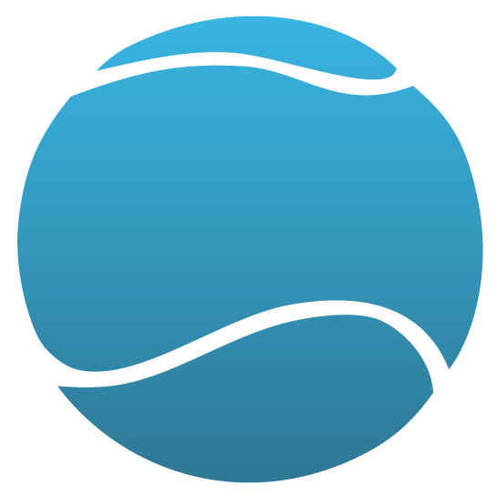Tennis Ball Logo Blue (587x543)