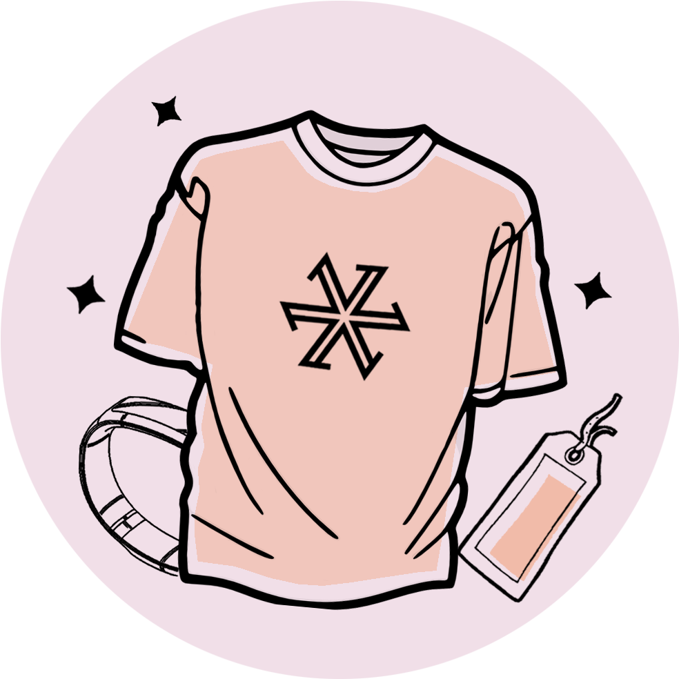 Exclusive Zostel Goodies - T Shirt Clip Art (1000x1000)