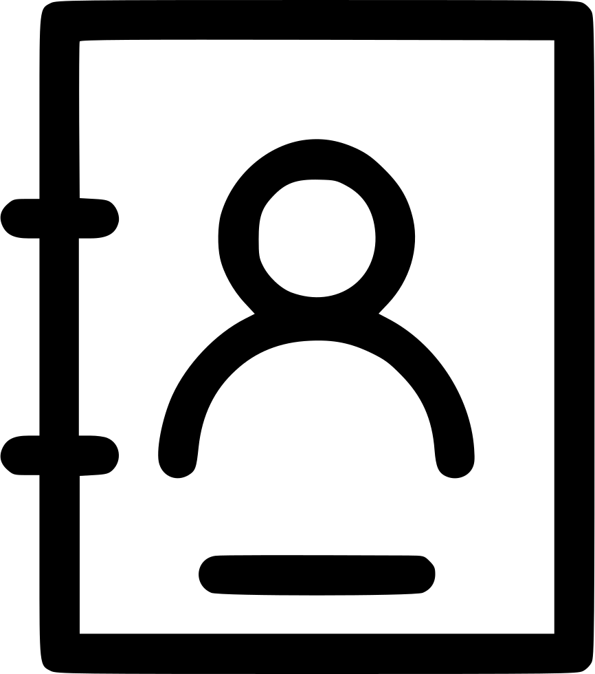 User Profile Passport Dairy Book Identity Proof Comments - Art (866x980)