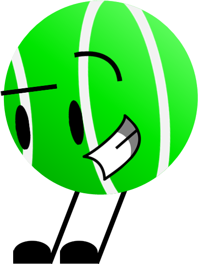 Tennis Ball-0 - Tennis Ball 2 Png (406x541)