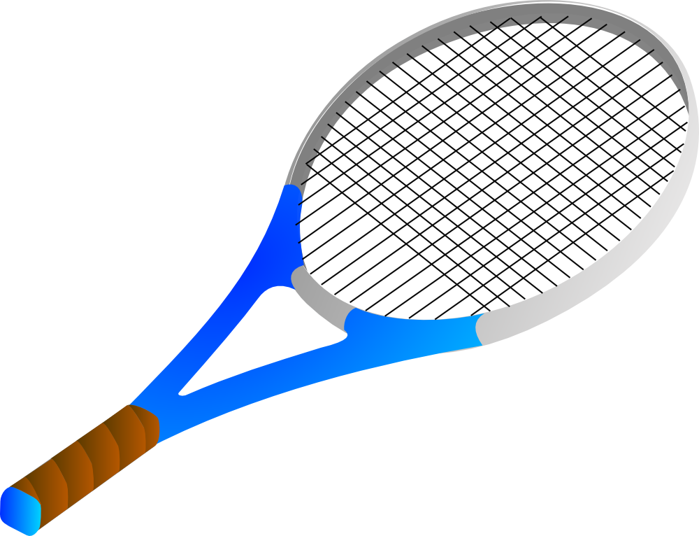 Tennis Racket - Tennis Racket Clip Art (1000x766)