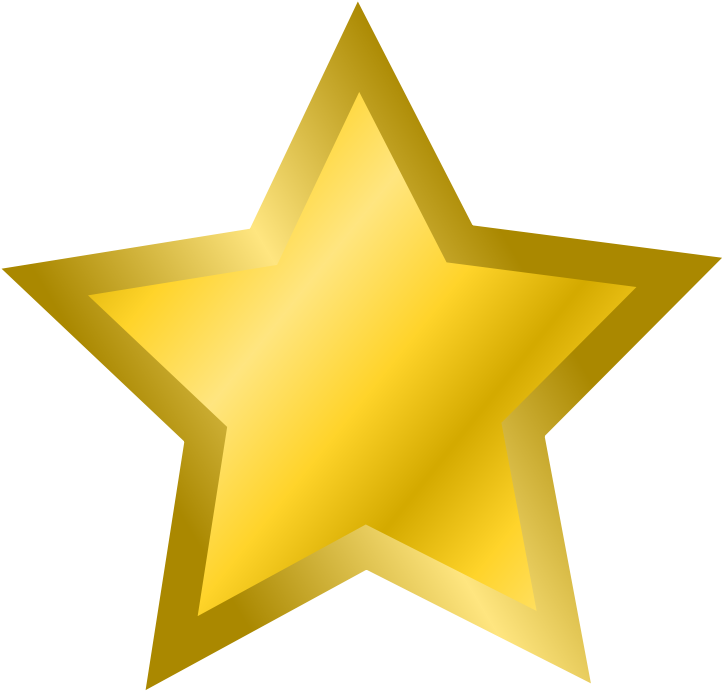 Great Job Stars Clipart Cliparthut Free Clipart Cm7q1f - Gold Star Clipart (958x958)