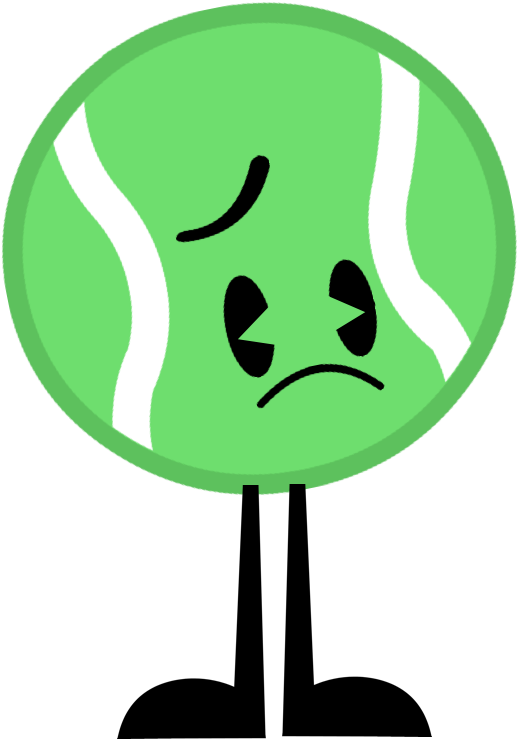 Inanimate Objects 3 Tennis Ball The Object Challen - Inanimate Objects 3 Ball (601x781)