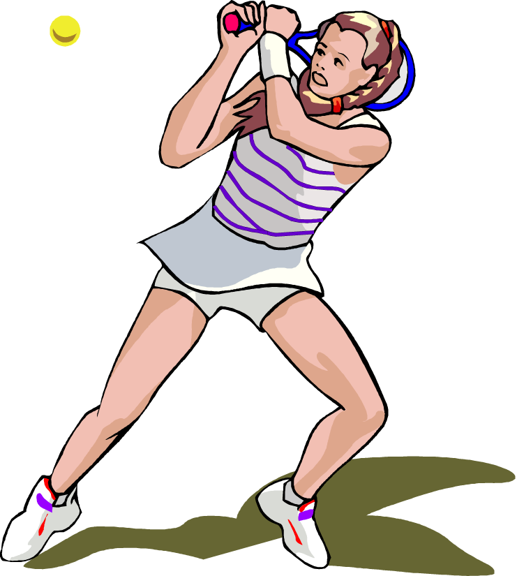 Find More Tennis Clip Art - Cartoon (741x825)