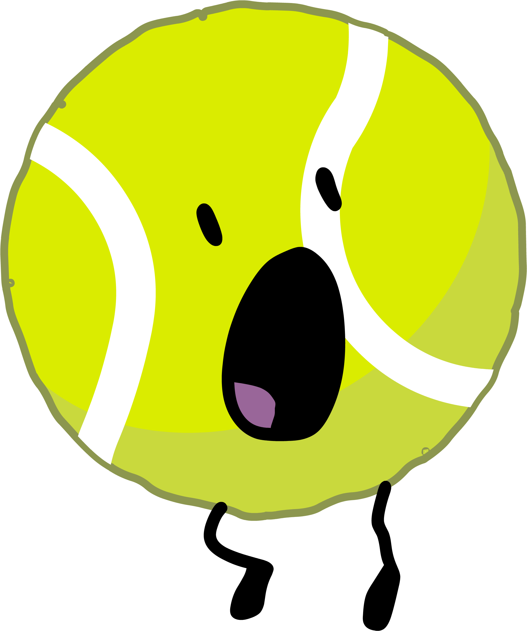 Bfb - Tennis Ball Clip Art (2139x2545)