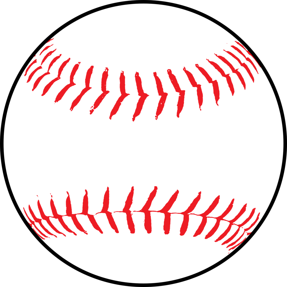 Baseball Clip Art Free Clipartcow - Baseball Clip Art Png (958x958)
