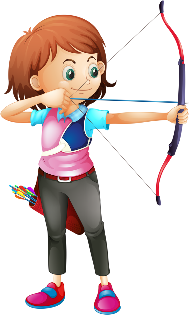 Patterns - Tiro Con Arco Dibujos (667x1024)