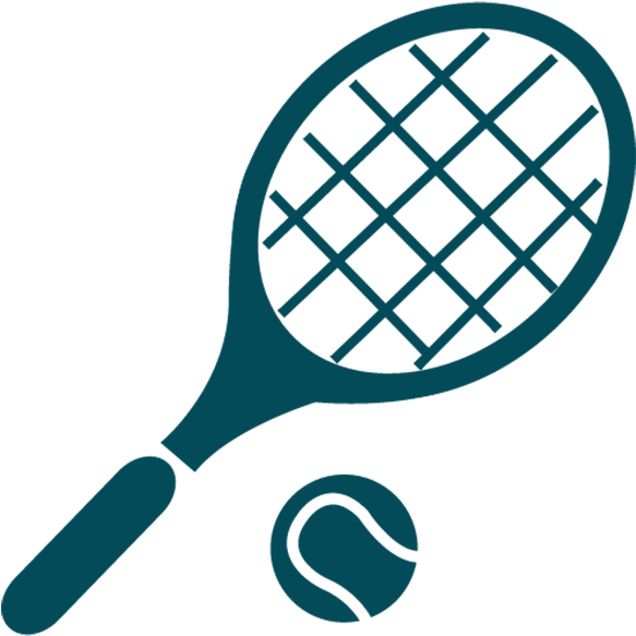 Nc Usta Championships - Clip Art Tennis Racquet (600x600)